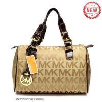 michael kors grayson logo groot khaki boekentassen Outlet Amsterdam 36rr0439